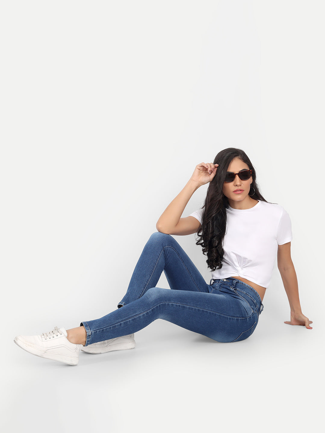 Front Twist Crop T-Shirt