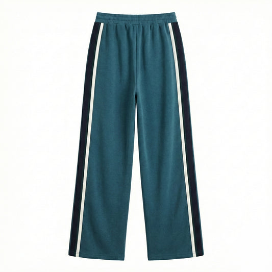 Striped Wide Leg Joggers