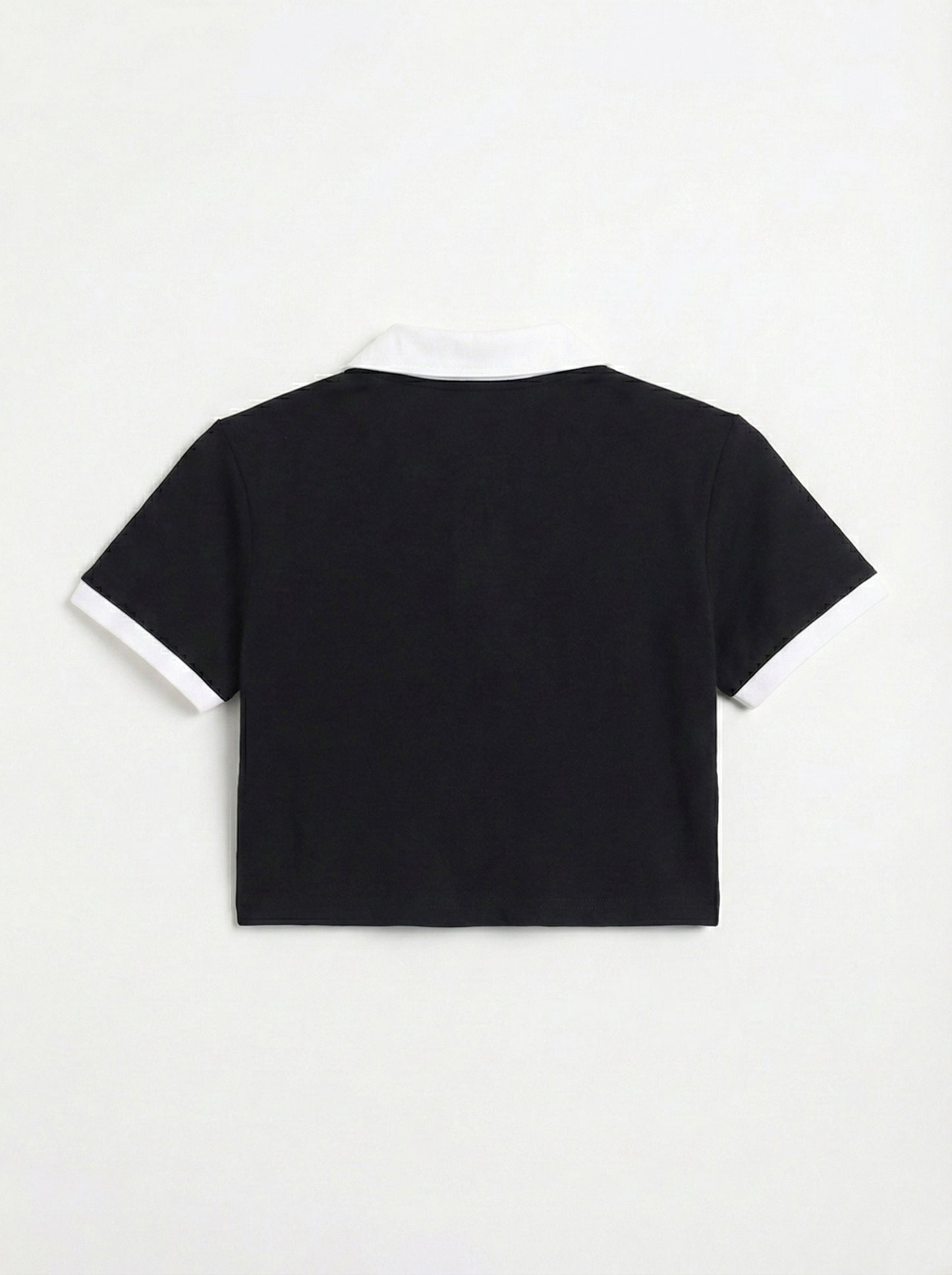Crop Collar T-Shirt