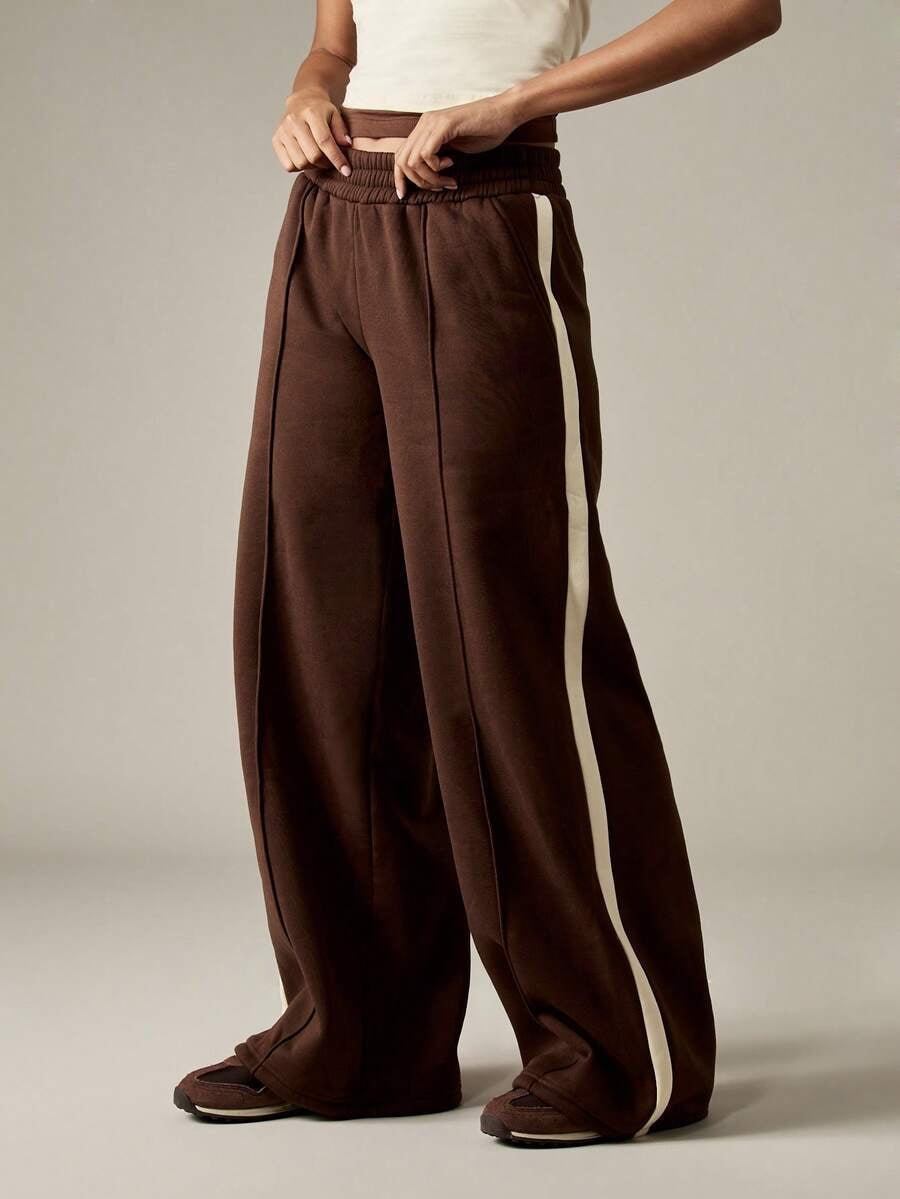 Striped Baggy Joggers