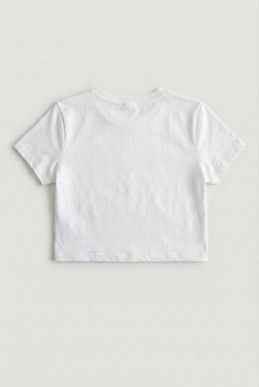 Printed Crop T-Shirt