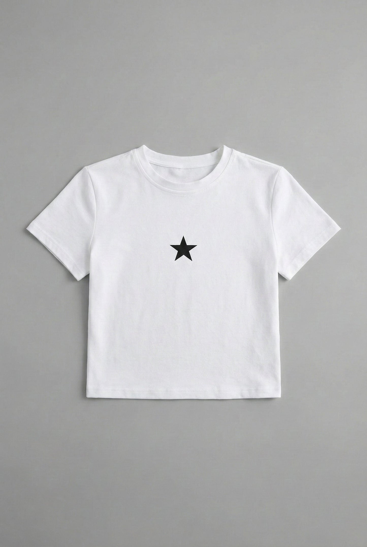 Printed Crop T-Shirt