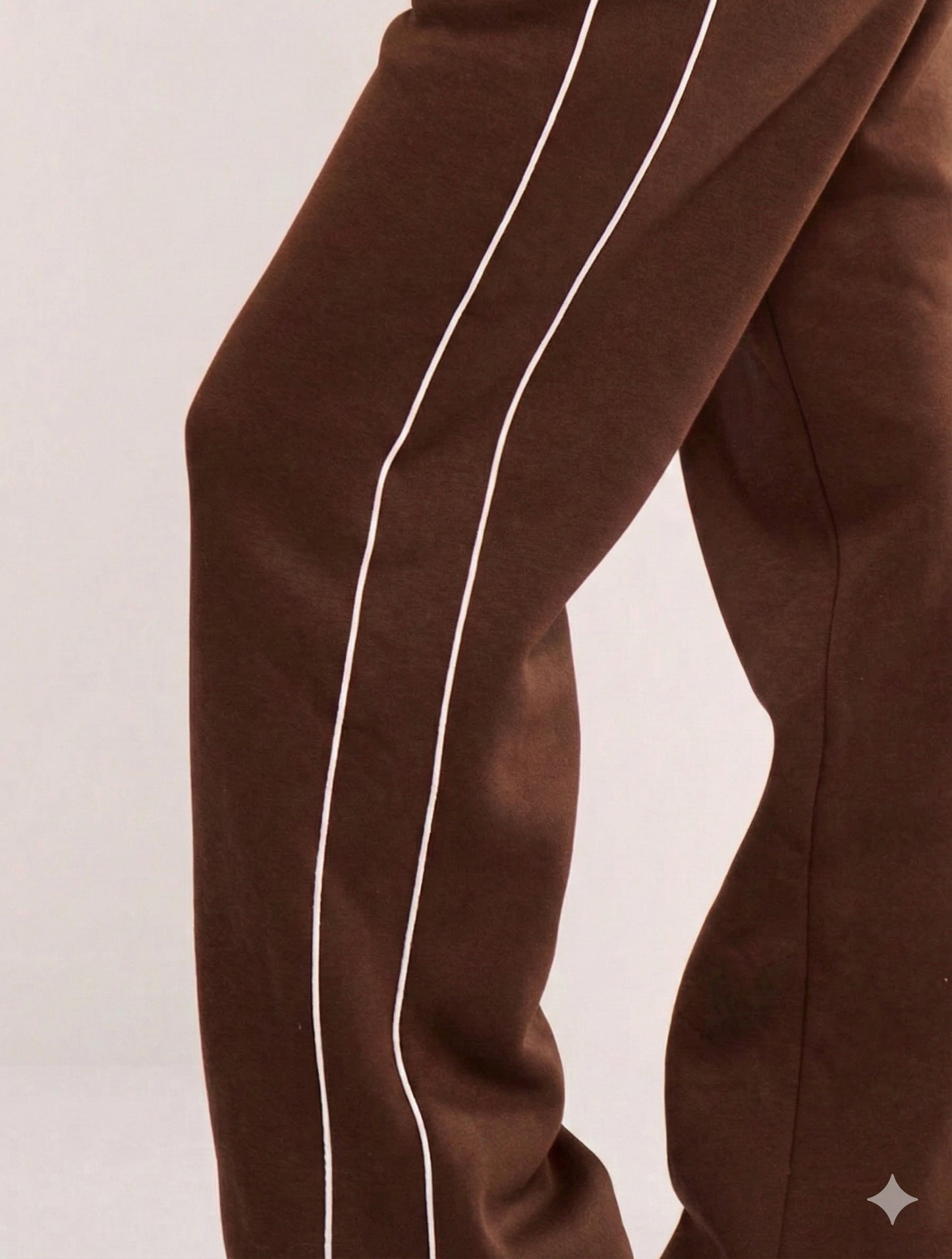 Striped Wide Leg Joggers