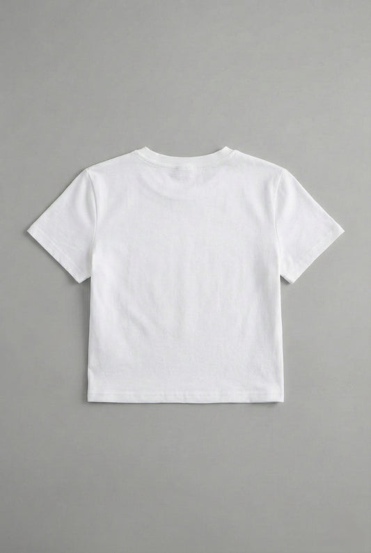 Printed Crop T-Shirt