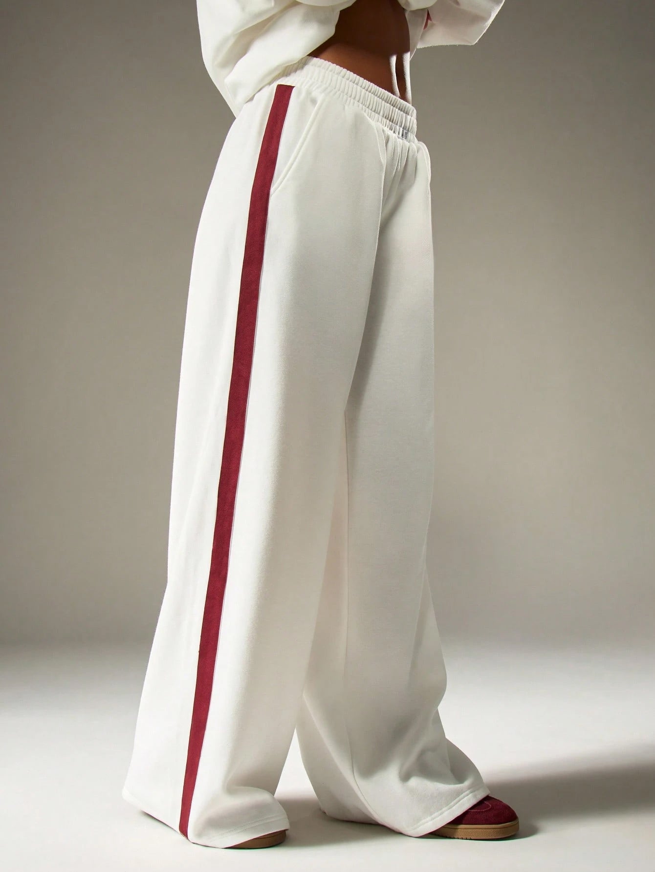 Striped Baggy Joggers