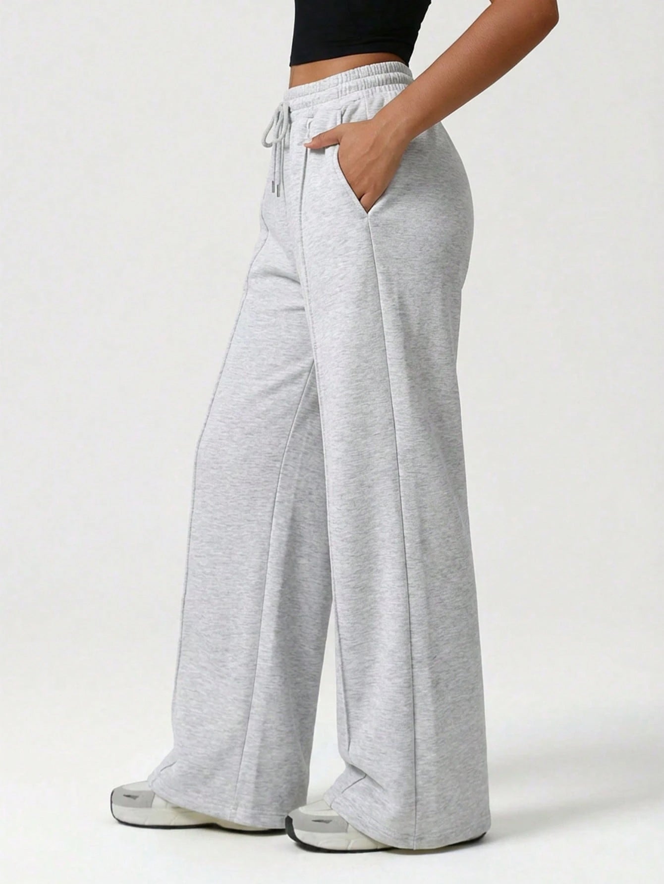 Center Pleated Joggers