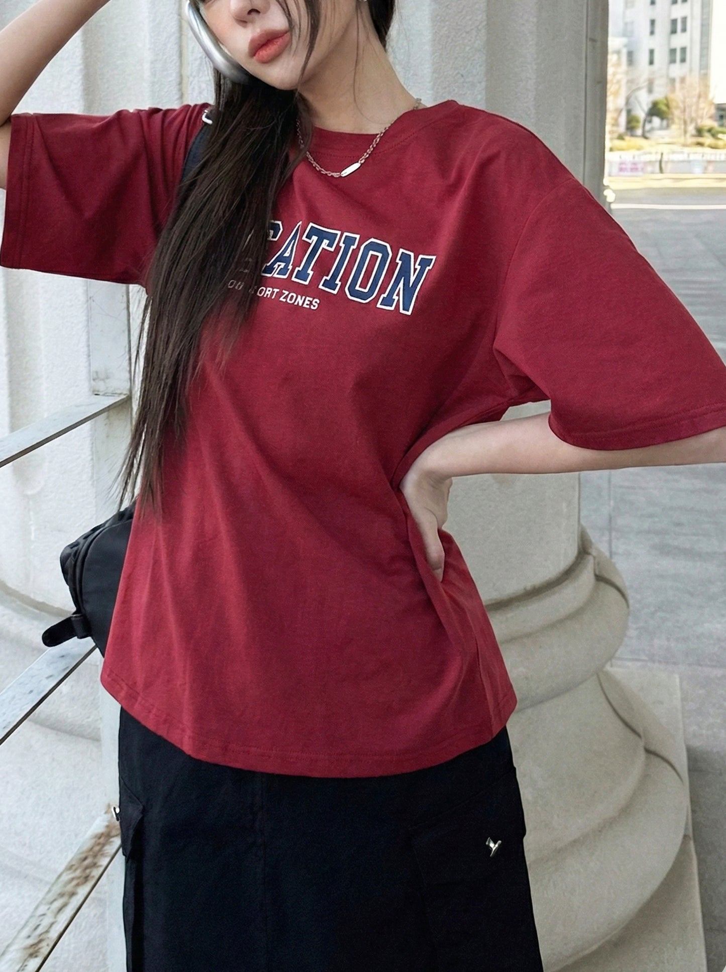 Printed Oversized T-Shirt