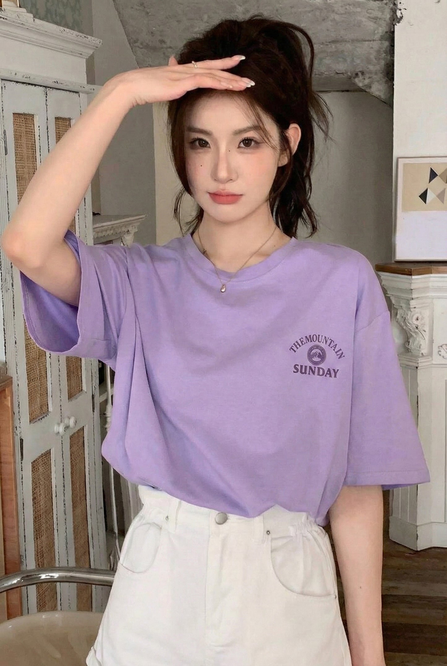 Printed Oversized T-Shirt