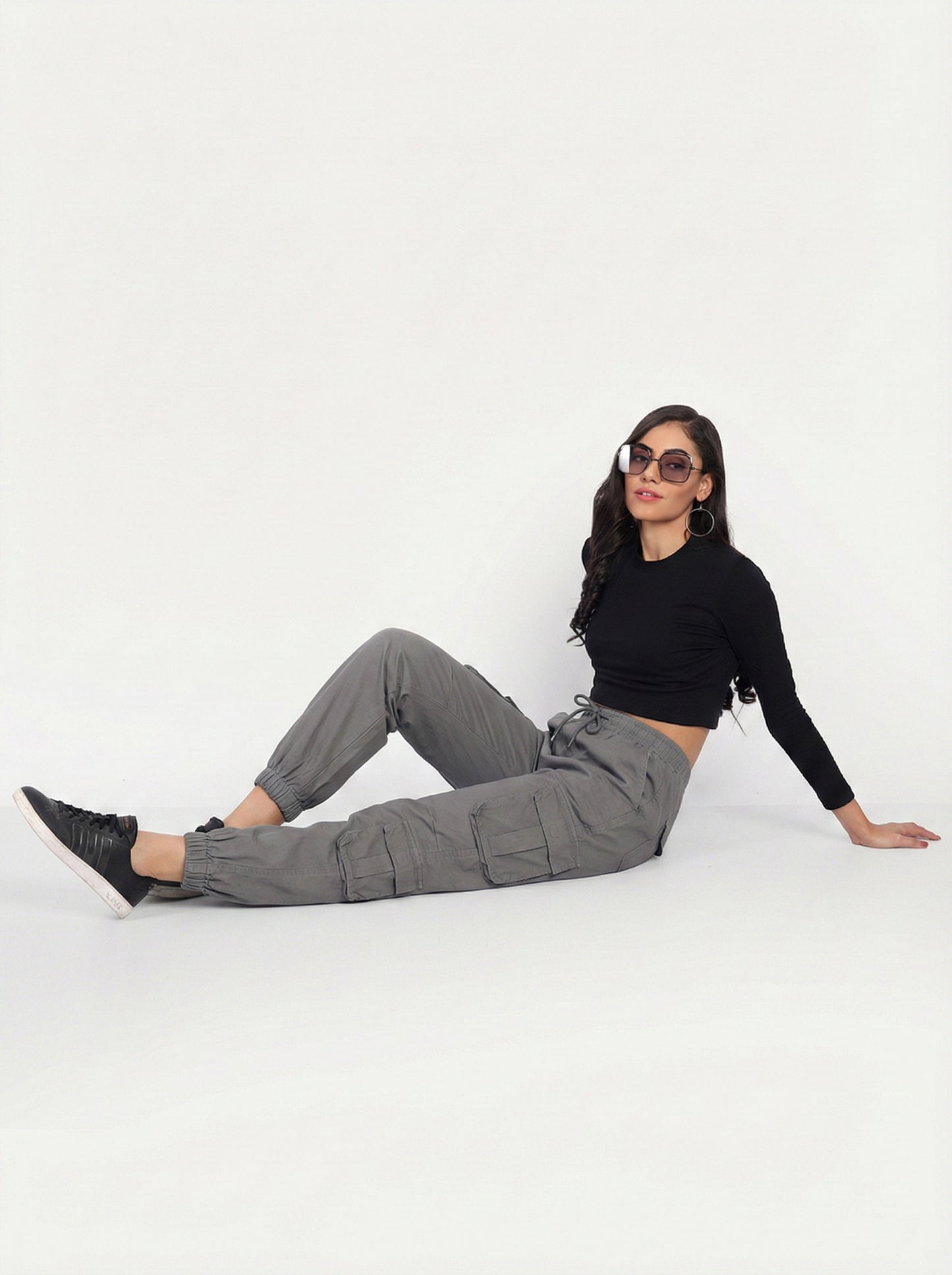 Crop Full Sleeve T-Shirt