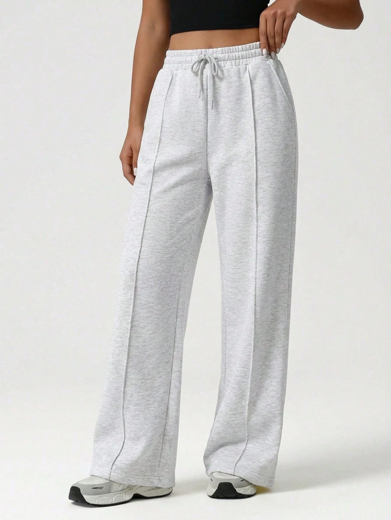 Center Pleated Joggers