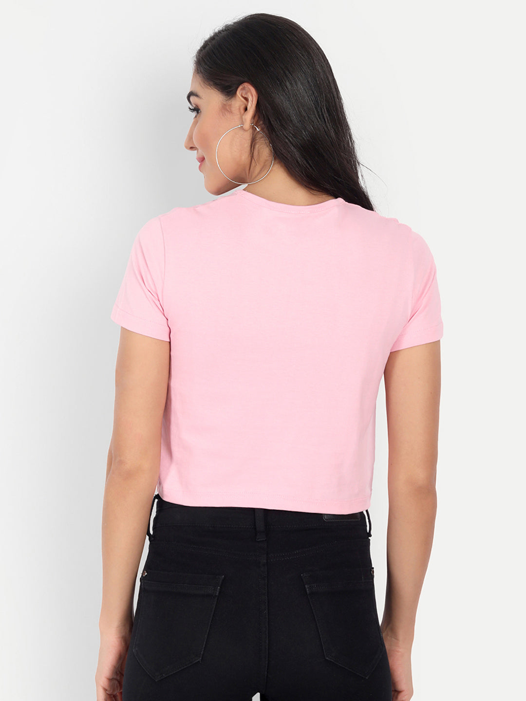 Front Twist Crop T-Shirt
