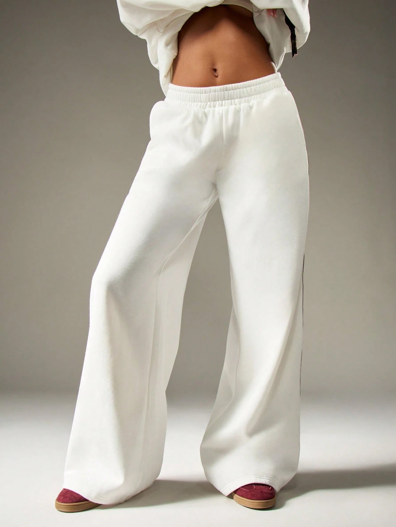 Striped Baggy Joggers