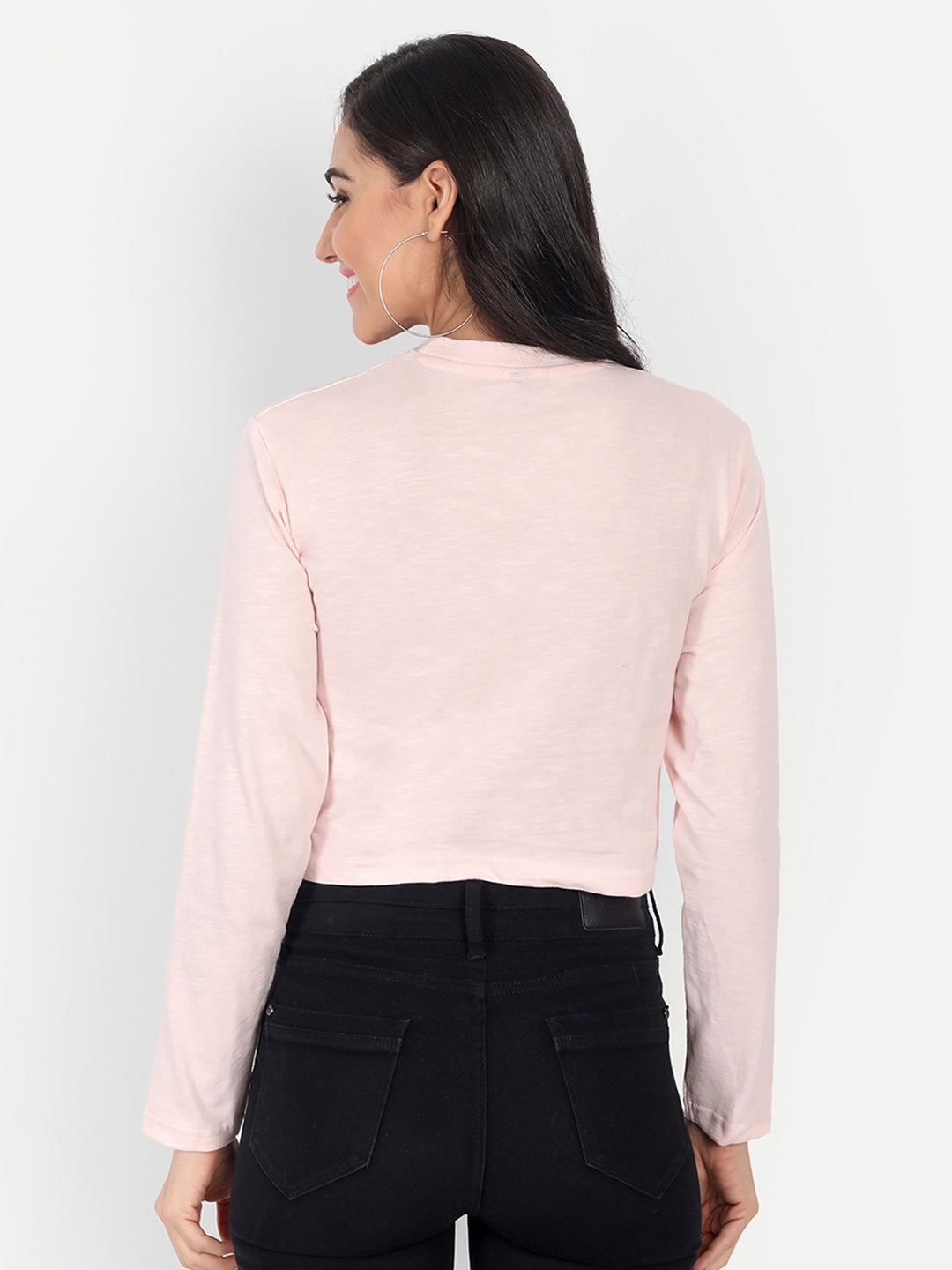 Crop Printed T-Shirt