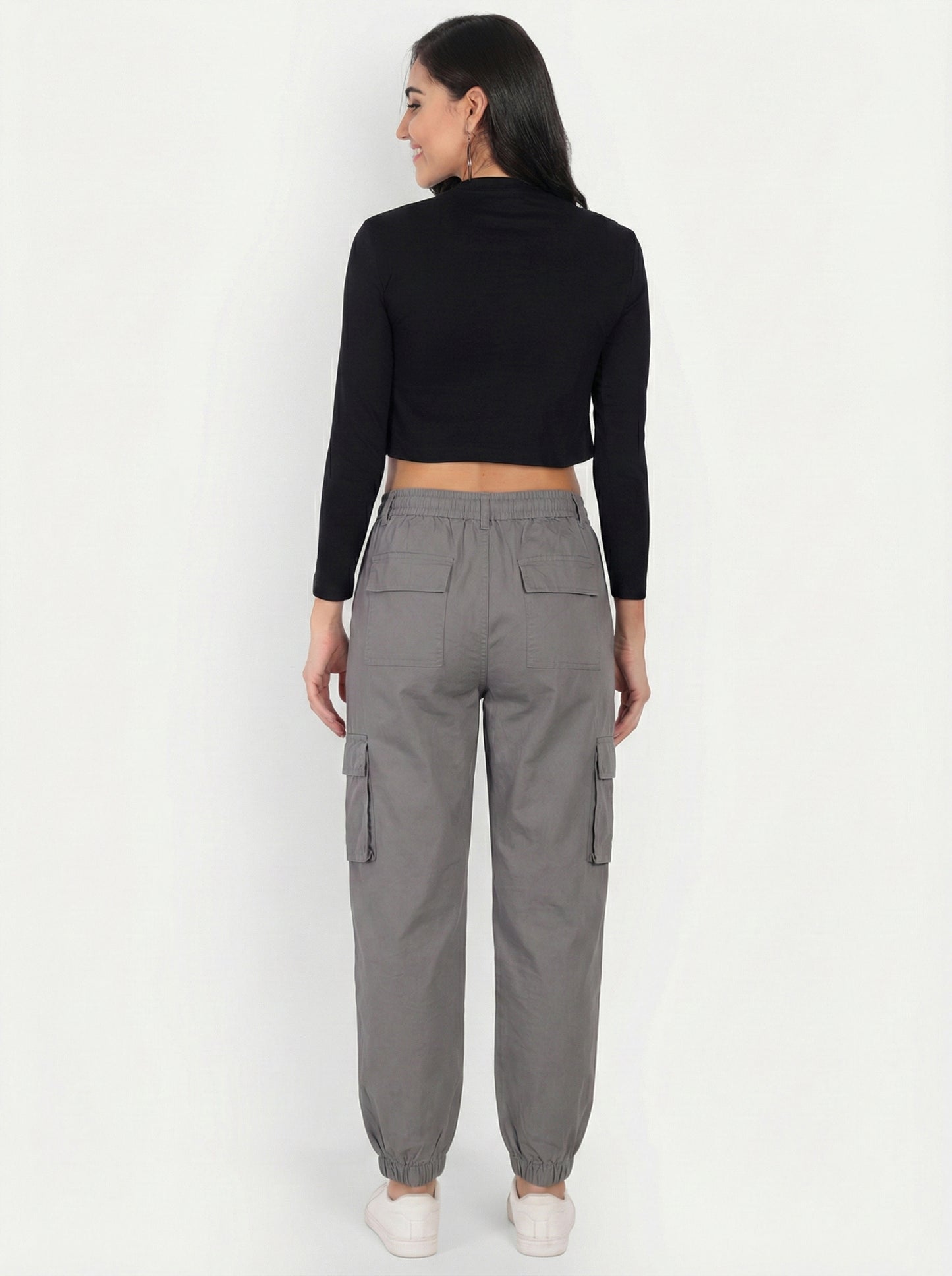 Crop Full Sleeve T-Shirt