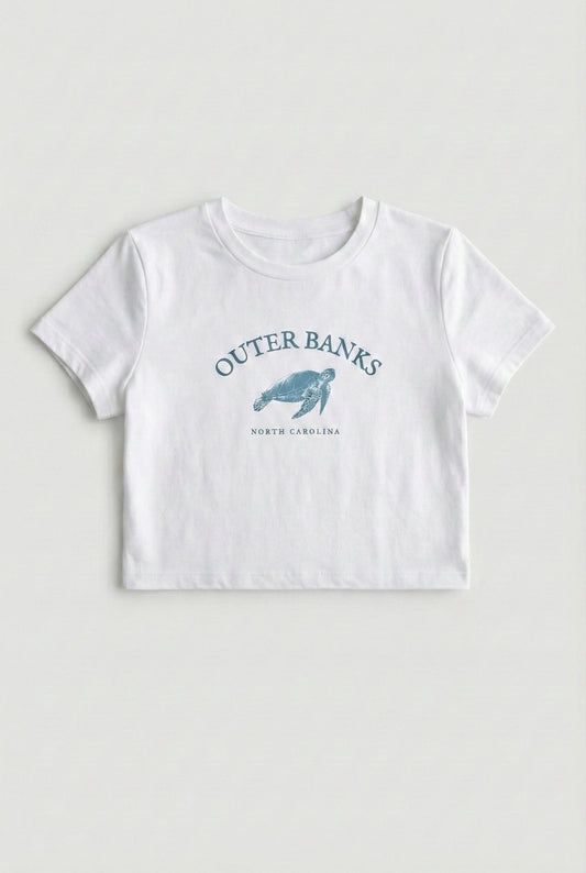 Printed Crop T-Shirt