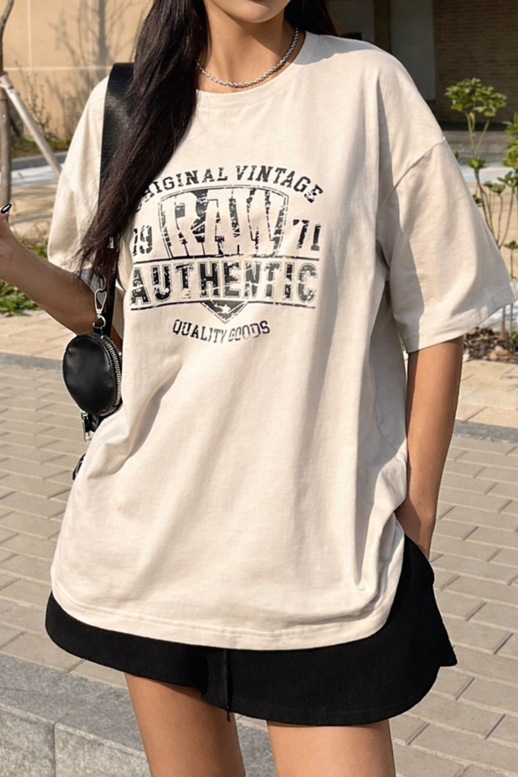 Printed Oversized T-Shirt