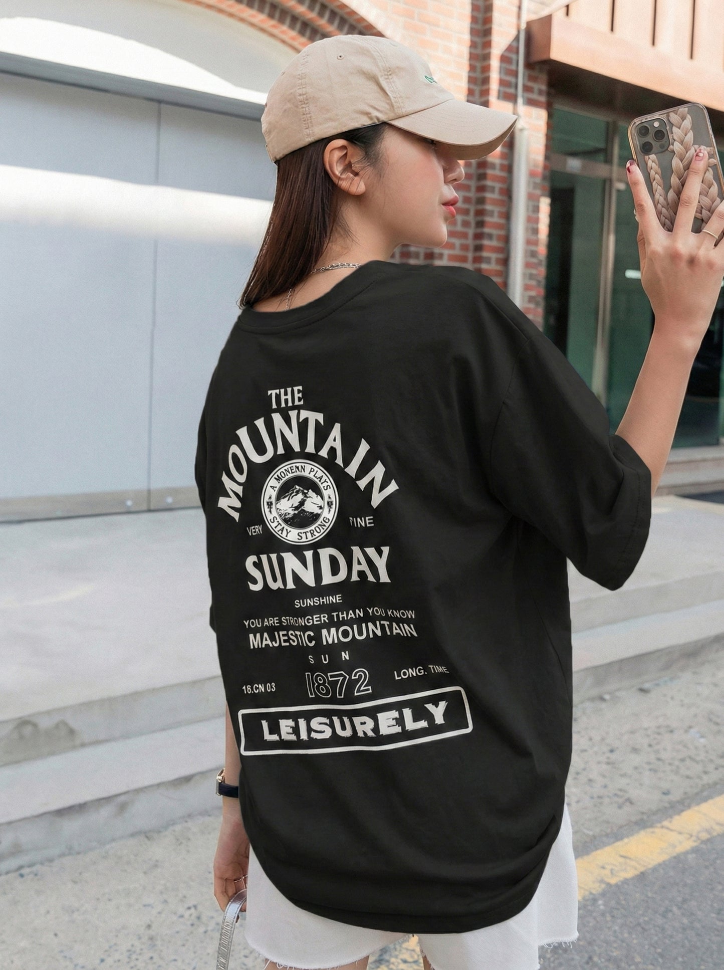 Printed Oversized T-Shirt