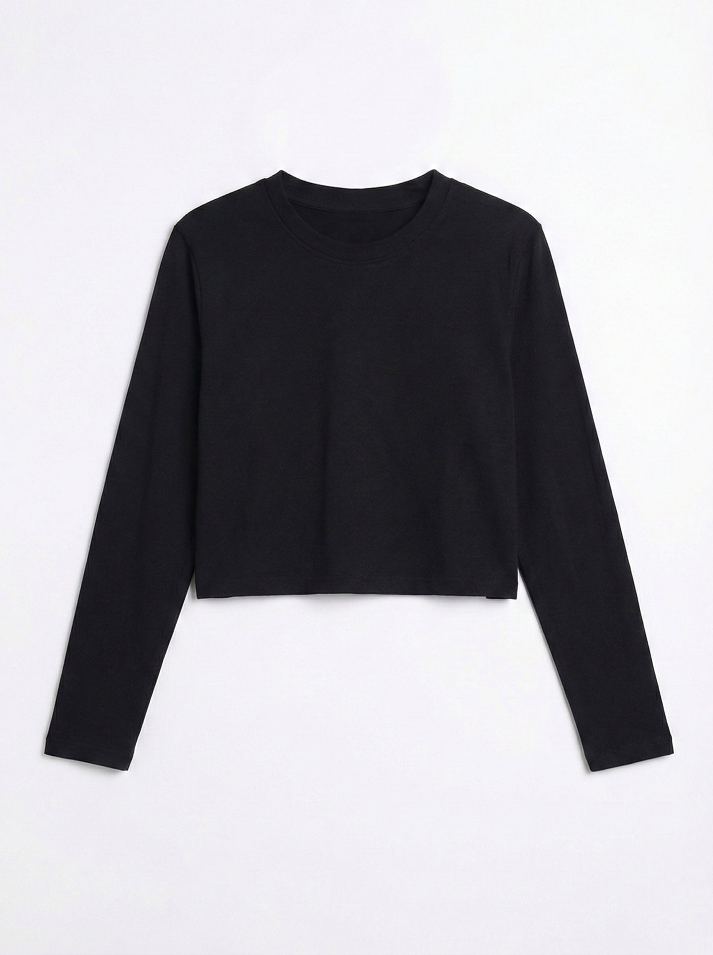 Crop Full Sleeve T-Shirt