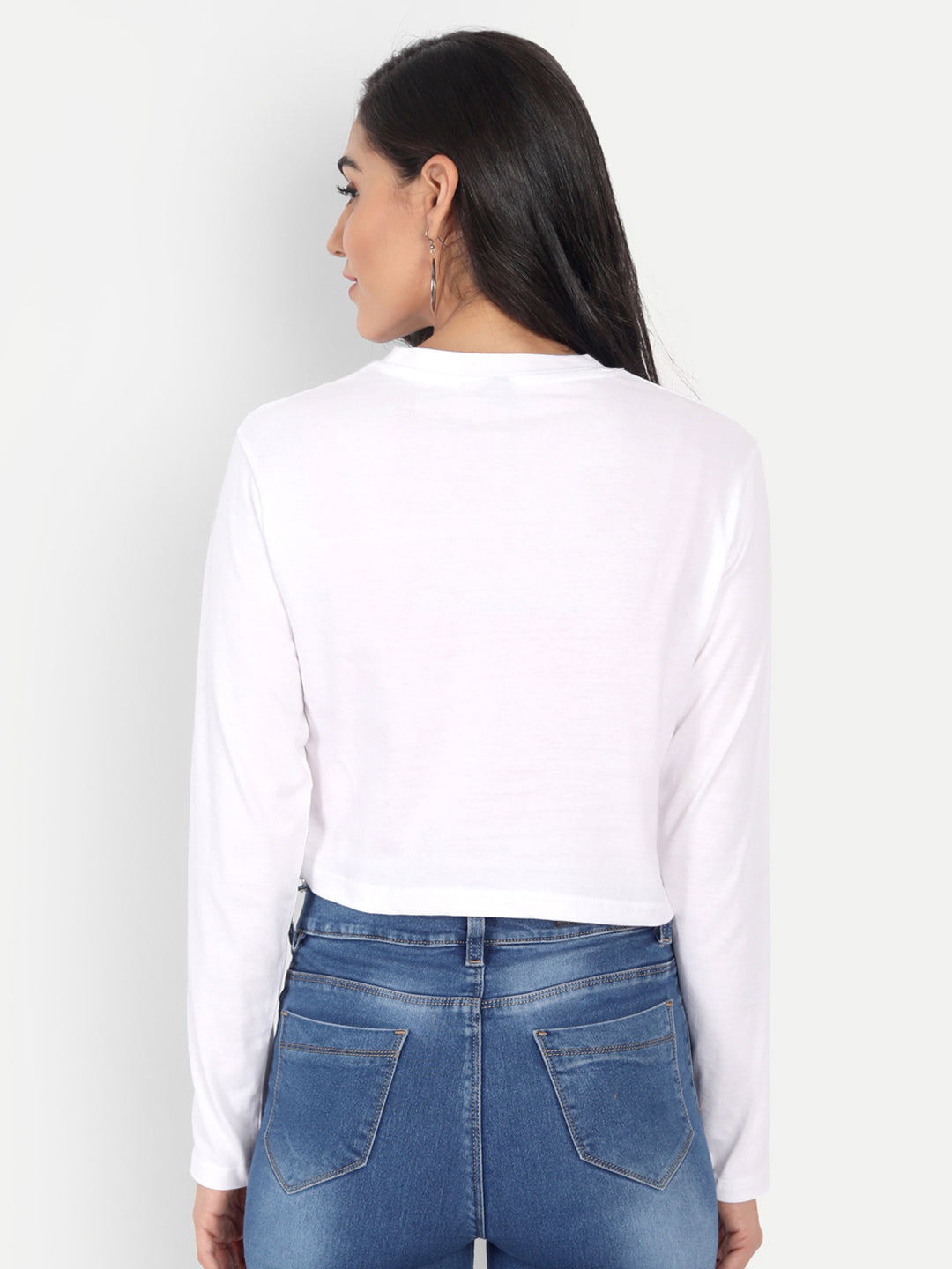 Crop Printed T-Shirt