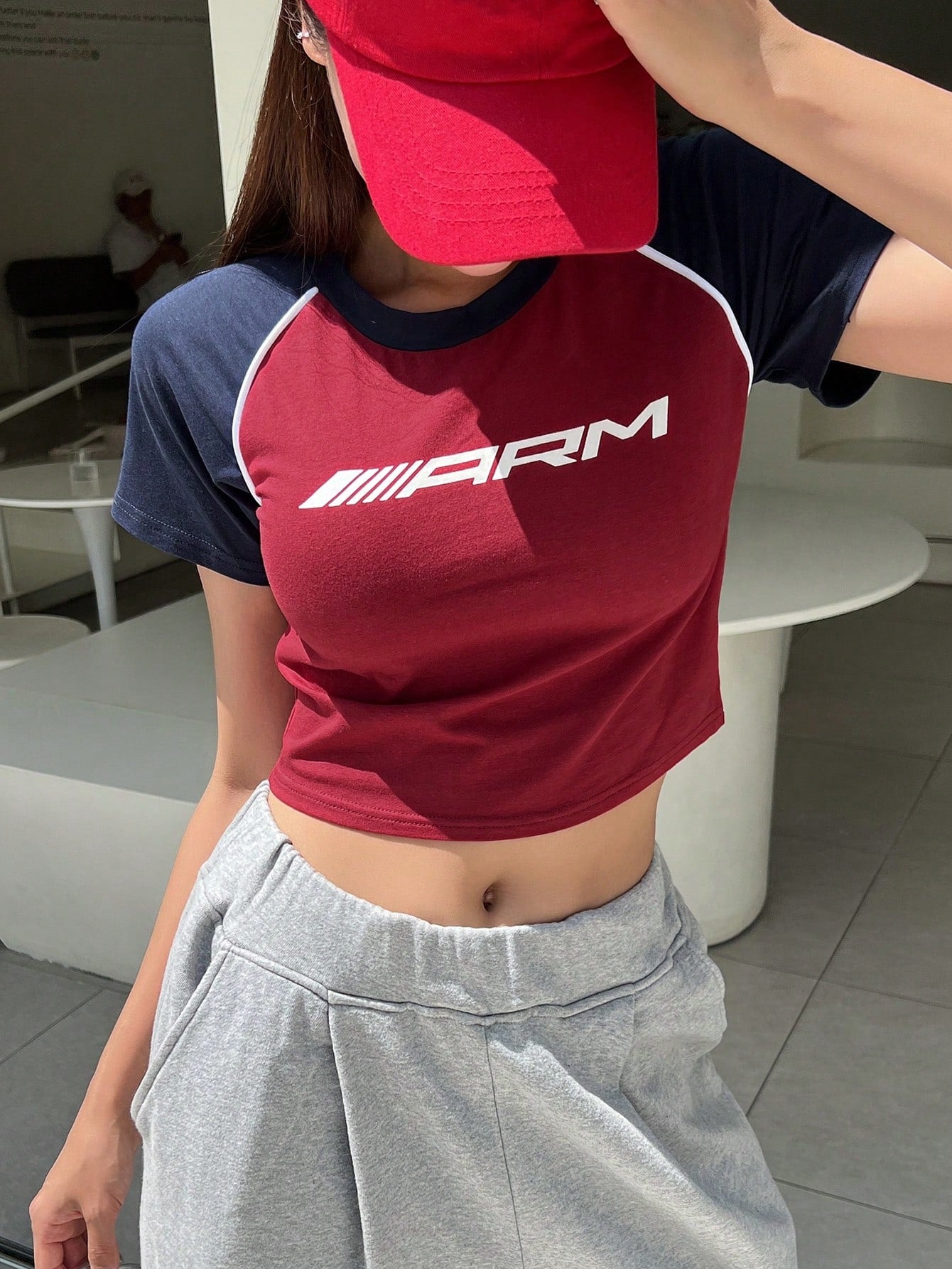 Raglan Printed T-Shirt