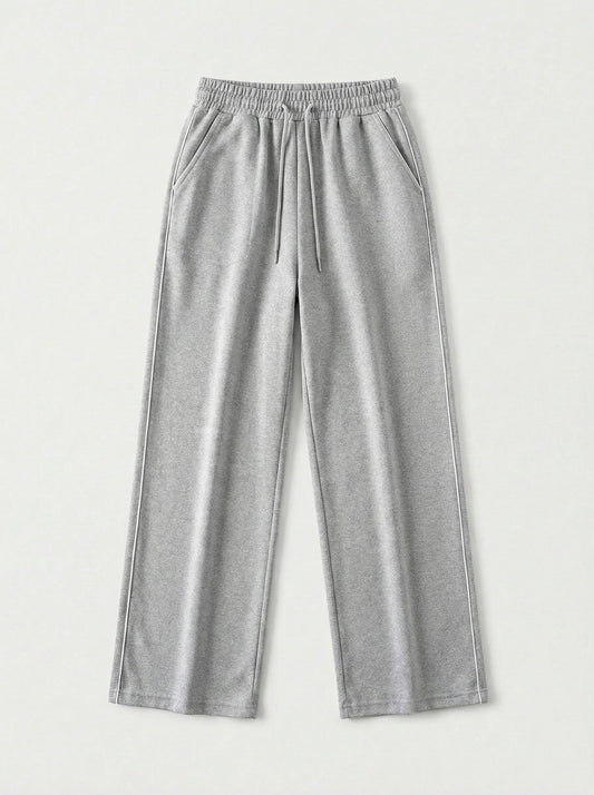 Striped Wide Leg Joggers