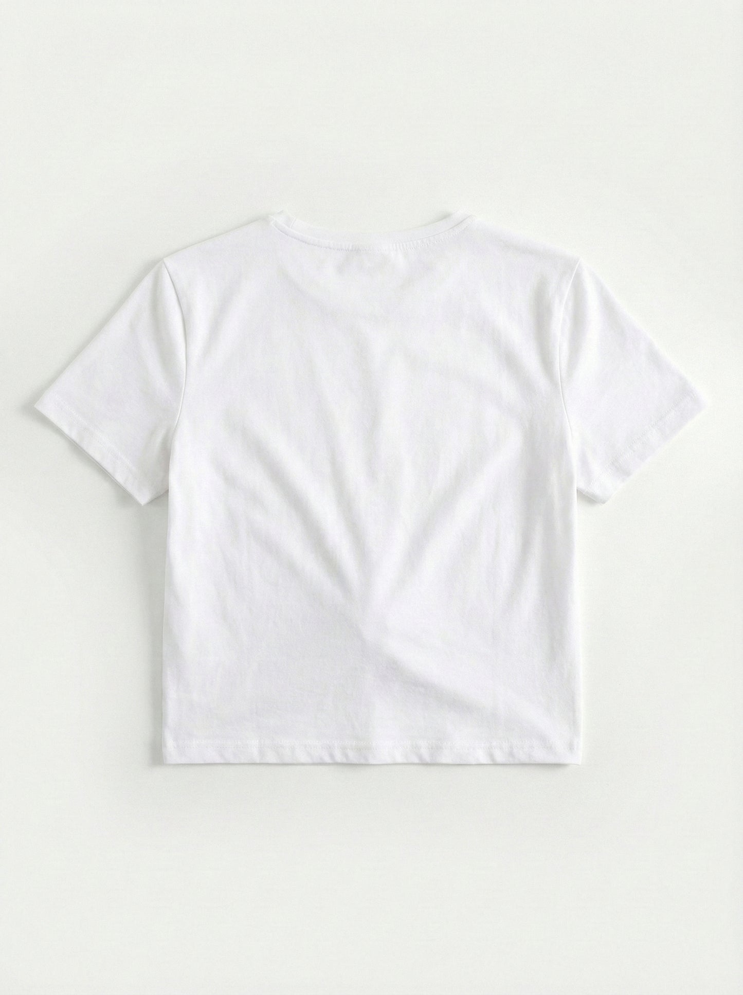 Front Twist Crop T-Shirt