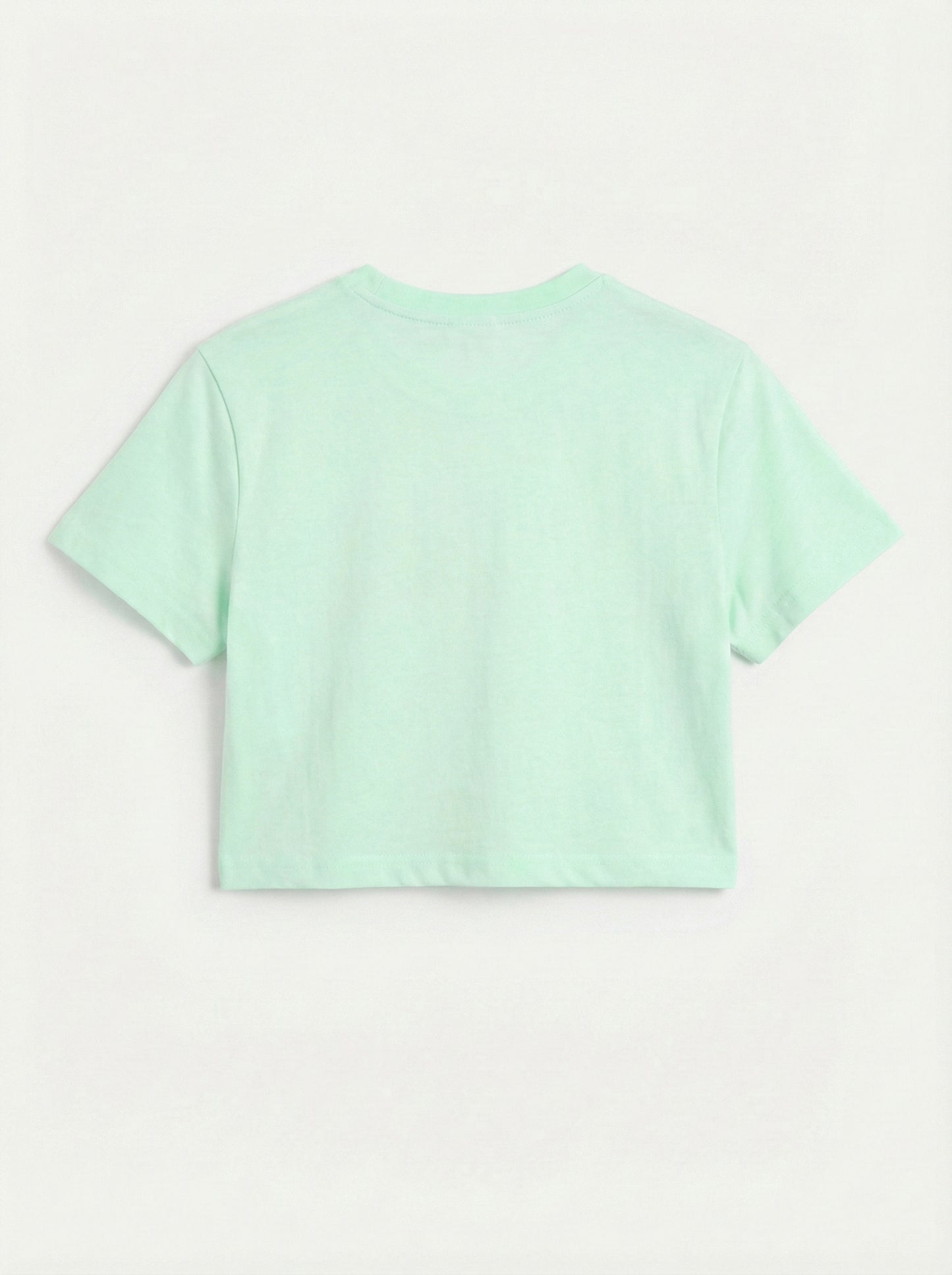Crop Printed T-Shirt