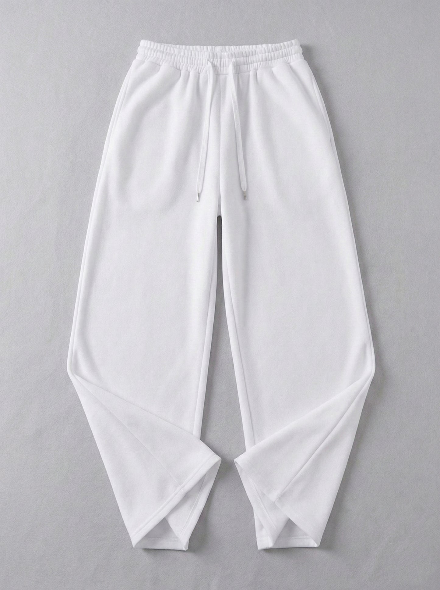 Solid Wide Leg Joggers