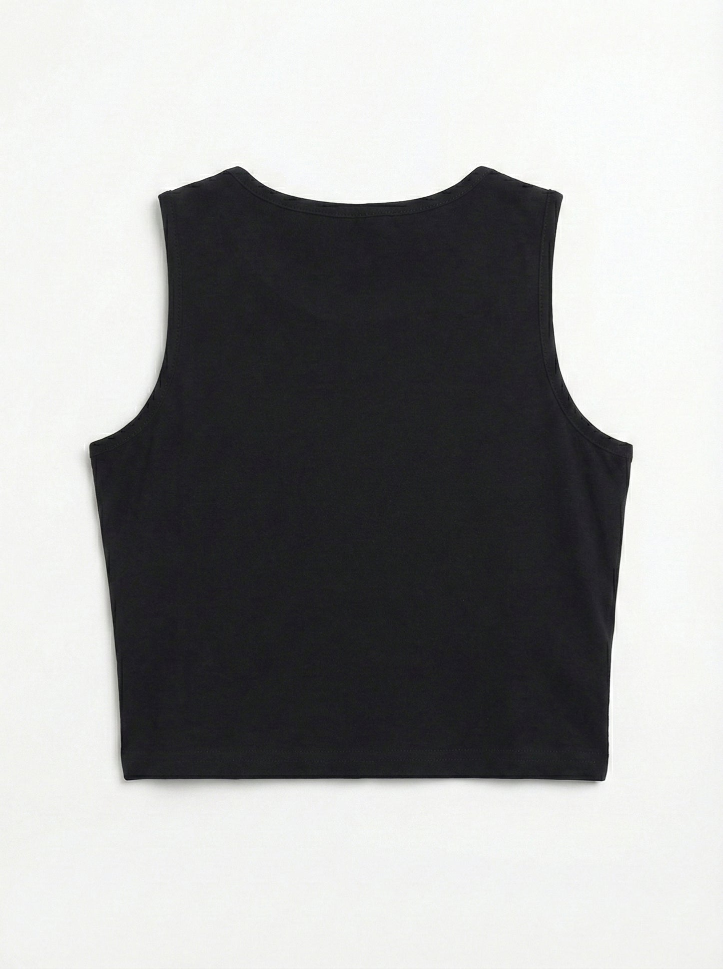 Crop Sleveless T-Shirt