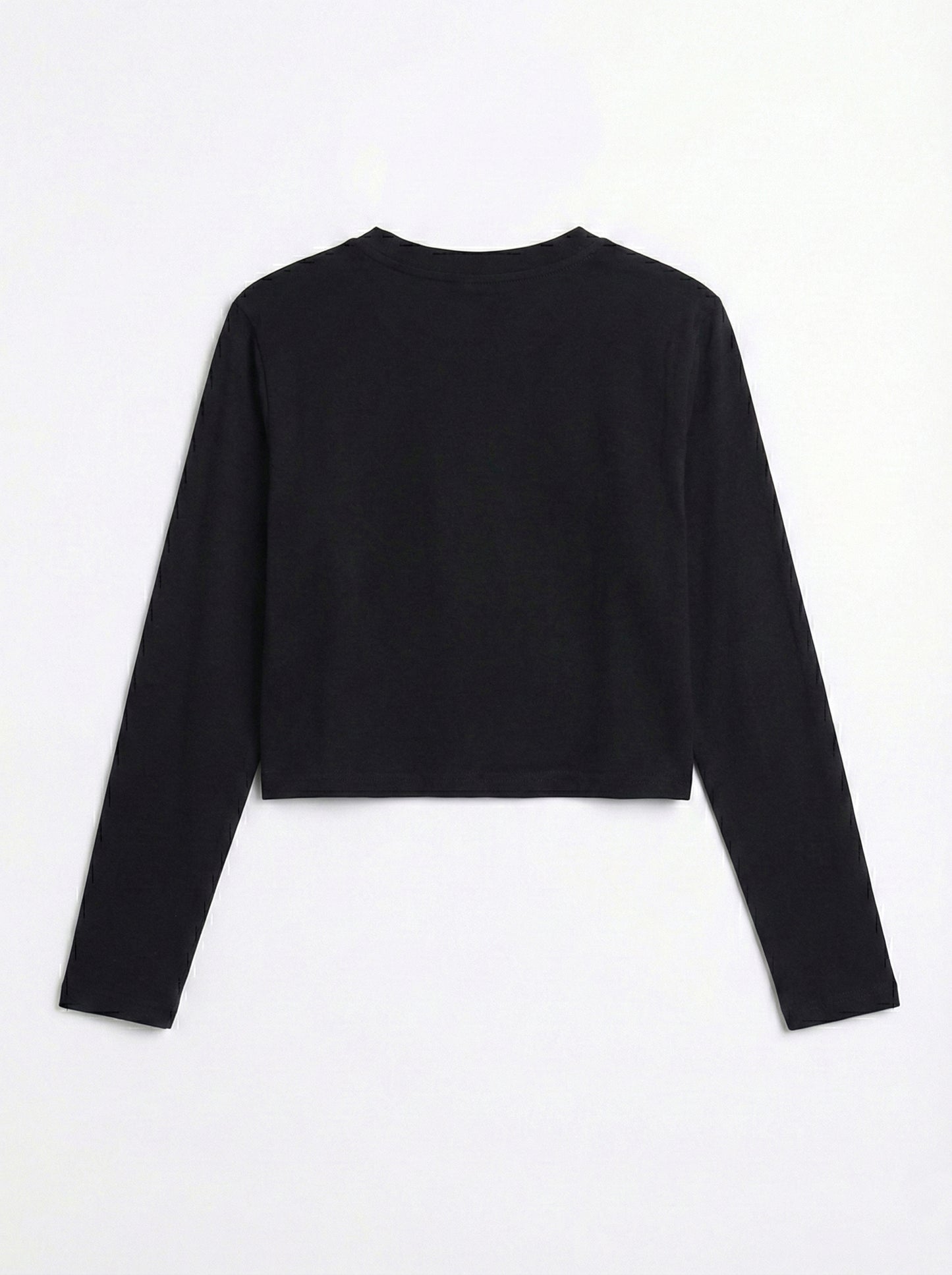 Crop Full Sleeve T-Shirt