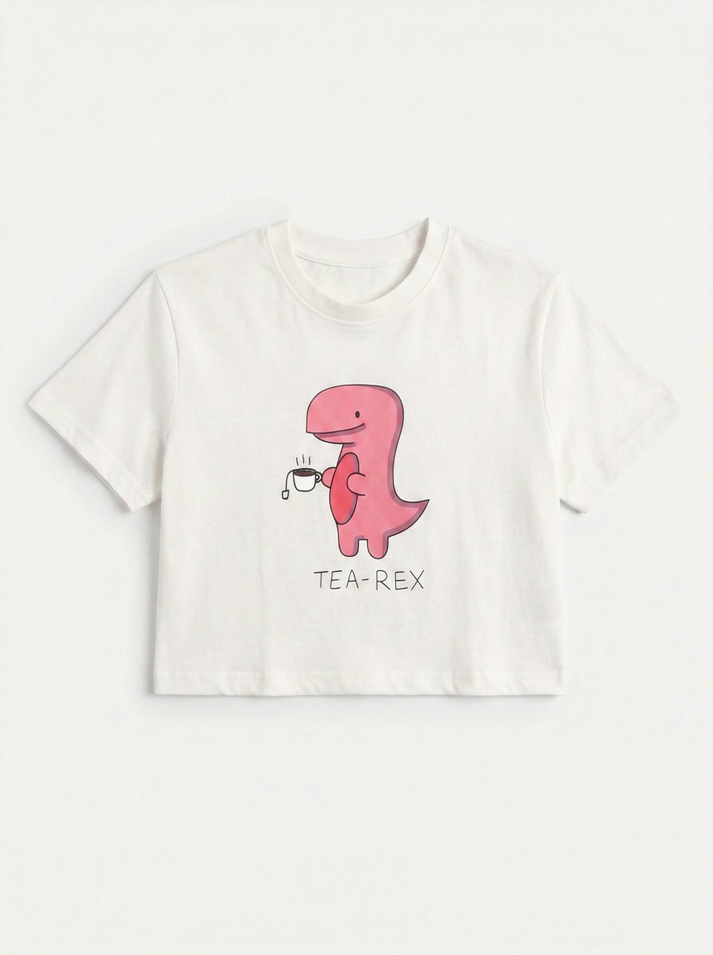Printed Crop Tshirt