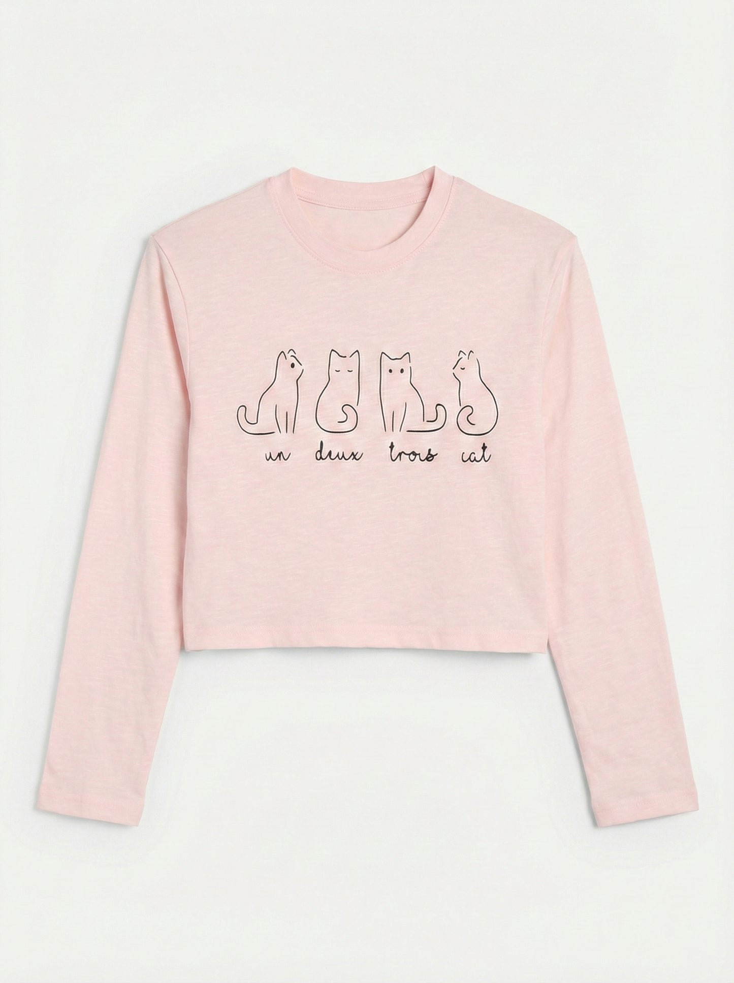 Crop Printed T-Shirt