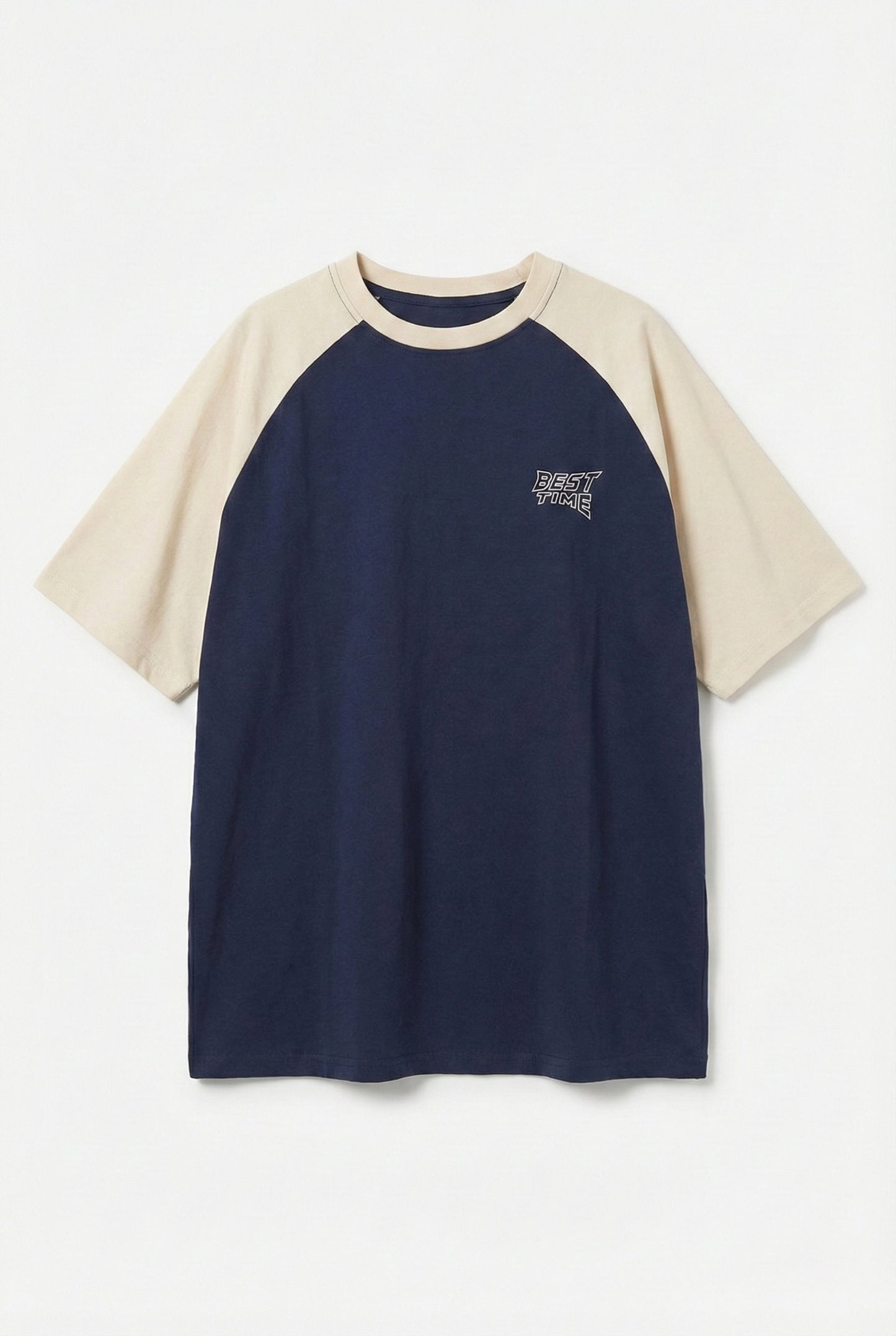 Raglan Printed Oversized T-Shirt