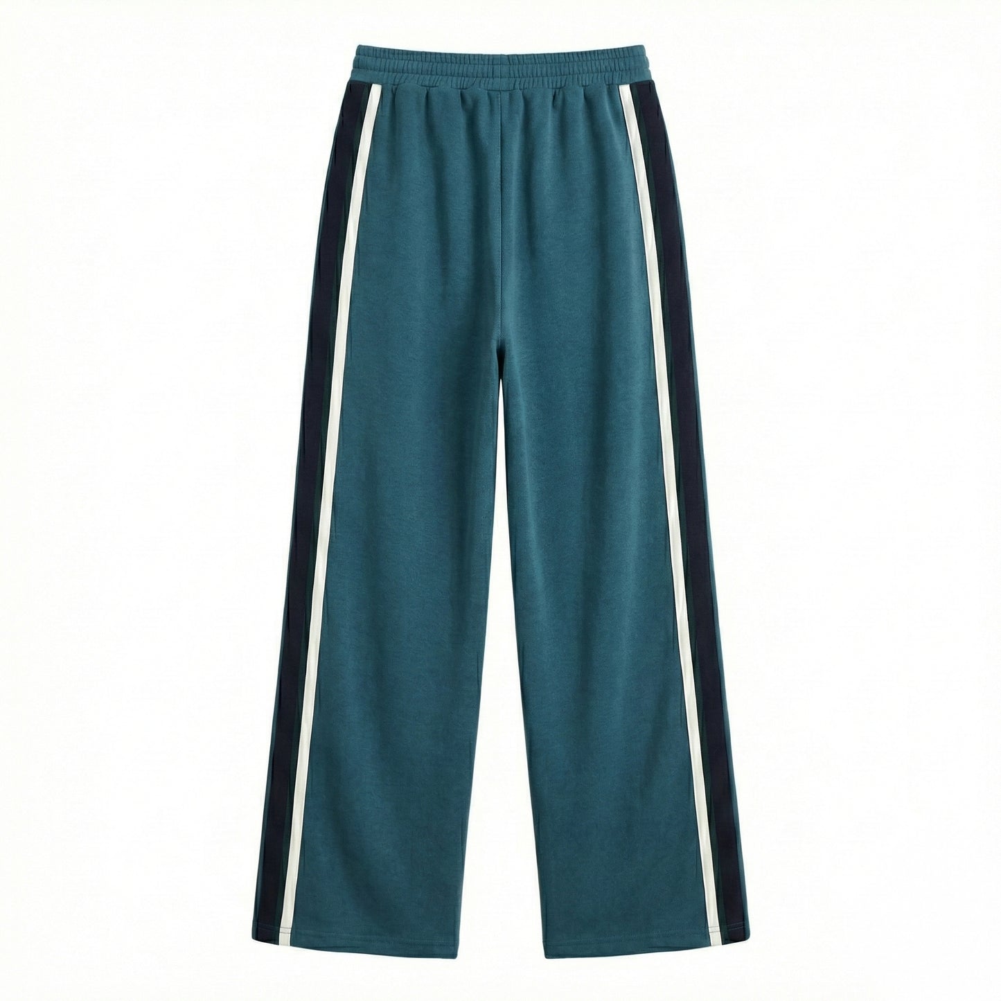 Striped Wide Leg Joggers