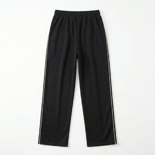 Striped Wide Leg Joggers