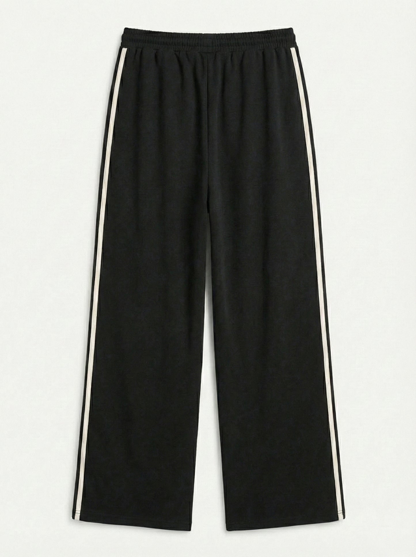Striped Wide Leg Joggers