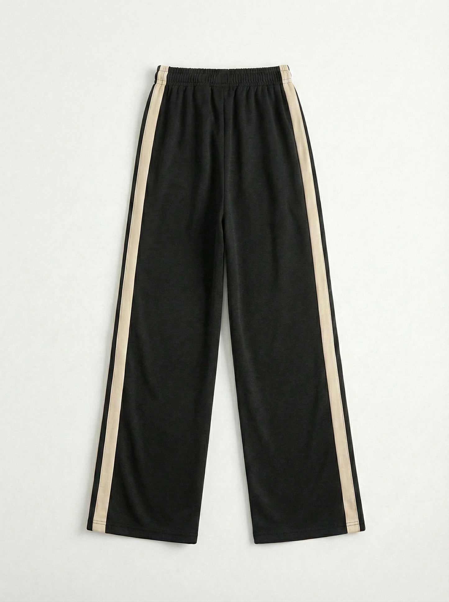 Striped Wide Leg Joggers