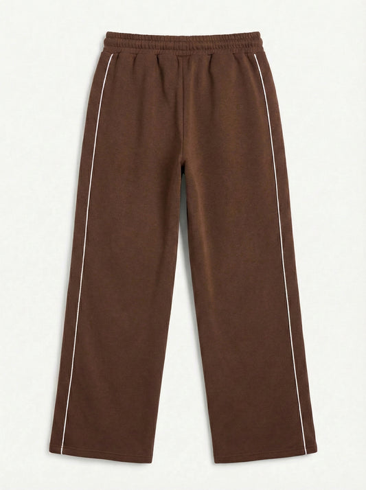 Striped Wide Leg Joggers