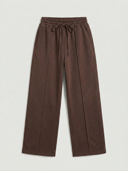 Center Pleated Joggers