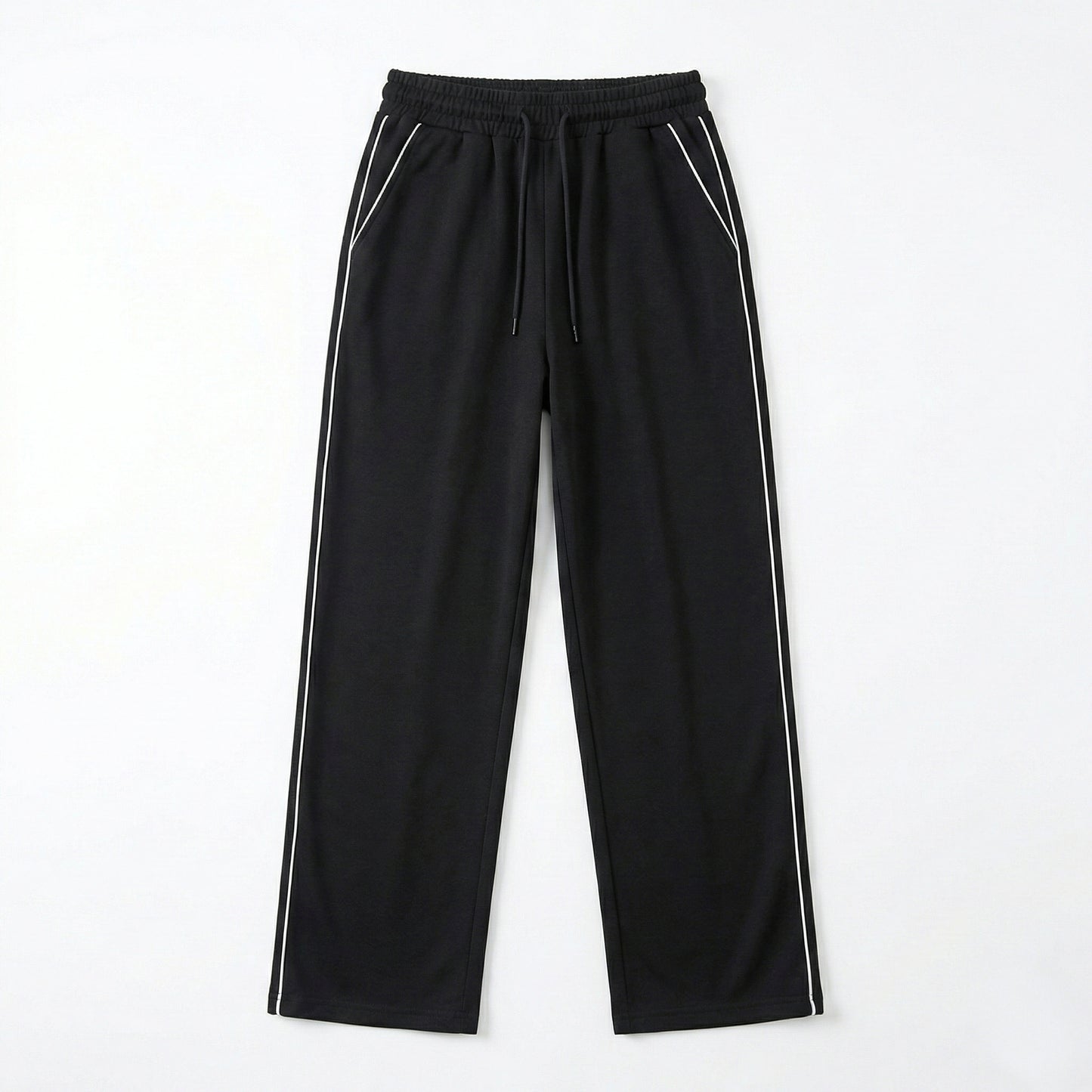 Striped Wide Leg Joggers