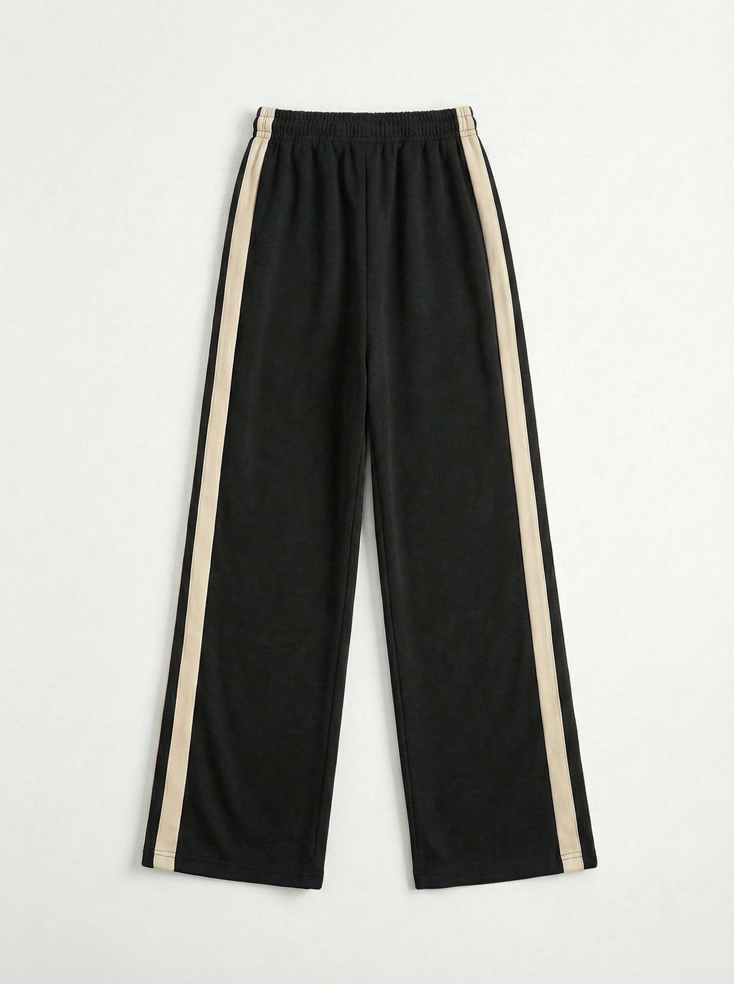 Striped Wide Leg Joggers