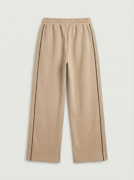 Striped Wide Leg Joggers