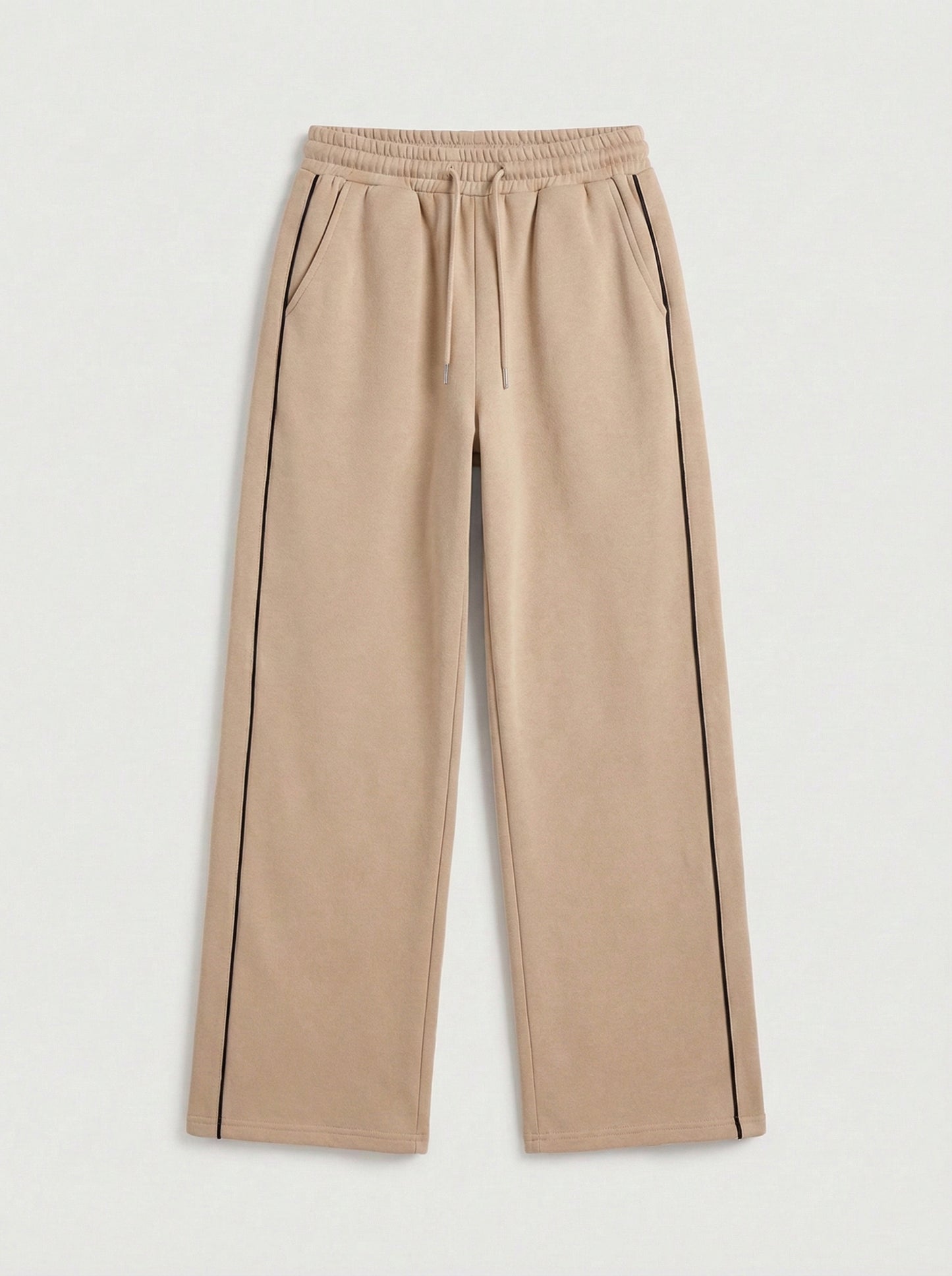 Striped Wide Leg Joggers